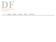 Tablet Screenshot of dcofrance.com